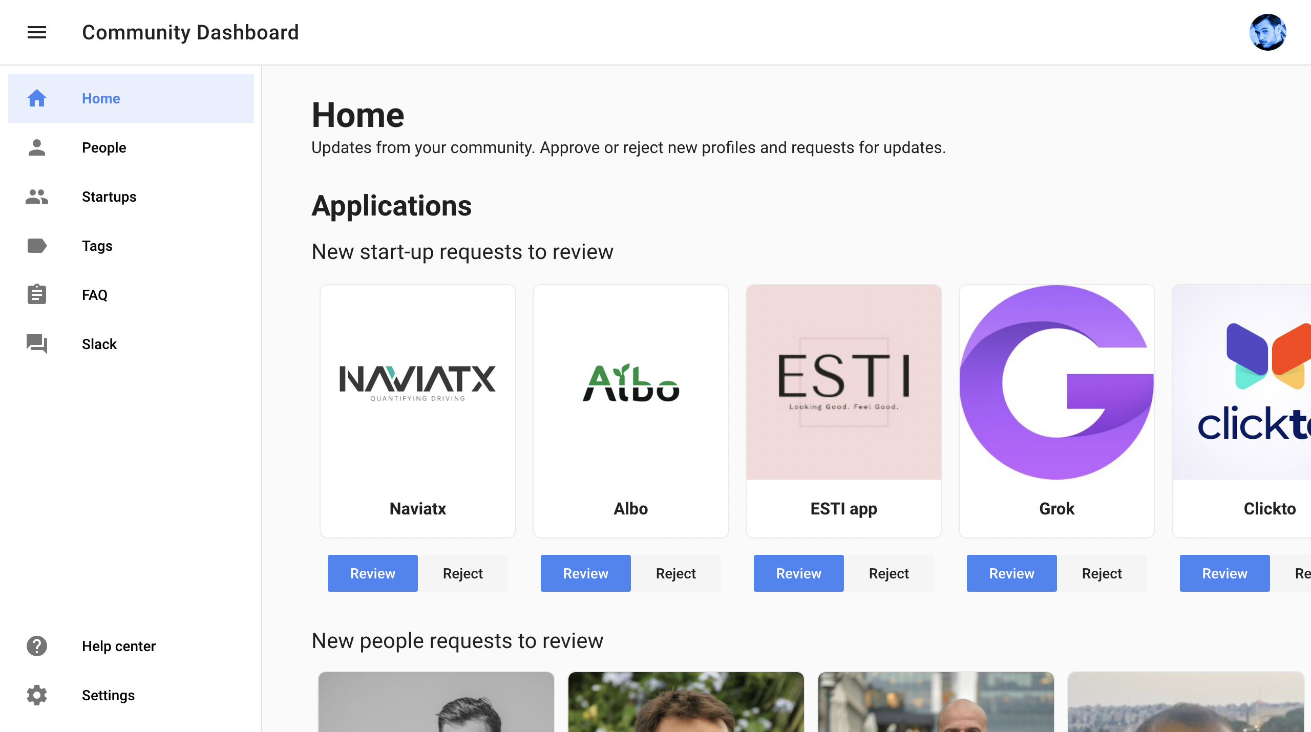 GFS backoffice — CMS for campus managers